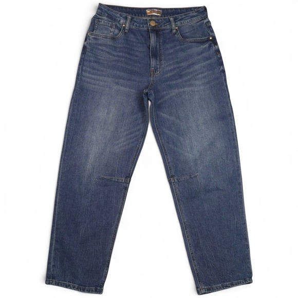 Kut from the Kloth Denim - KUT From The Kloth Ashley Slouchy Barrel Jeans Womens Size 4 Dark Wash Denim